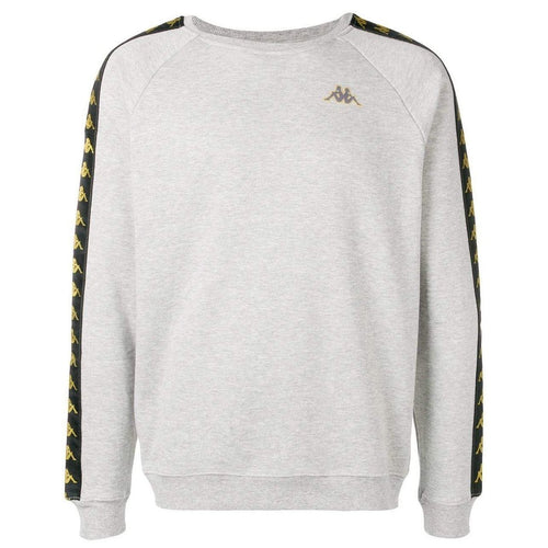 KAPPA 222 Banda Arit Slim Fit Sweatshirt, Grey-OZNICO