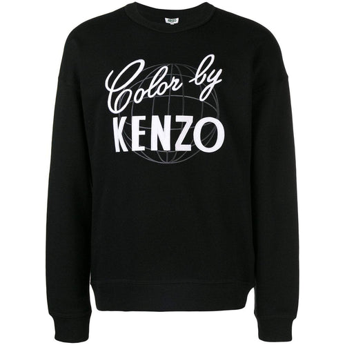 KENZO Color by Kenzo Sweatshirt, Black-OZNICO
