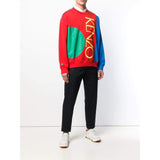 KENZO Contrast Panels Sweatshirt, Multi-OZNICO