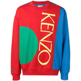 KENZO Contrast Panels Sweatshirt, Multi-OZNICO