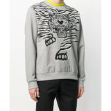 KENZO Geo Tiger Sweatshirt, Dove Grey-OZNICO