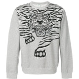 KENZO Geo Tiger Sweatshirt, Dove Grey-OZNICO