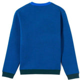 KENZO Intarsia Eye Sweater, French Blue-OZNICO