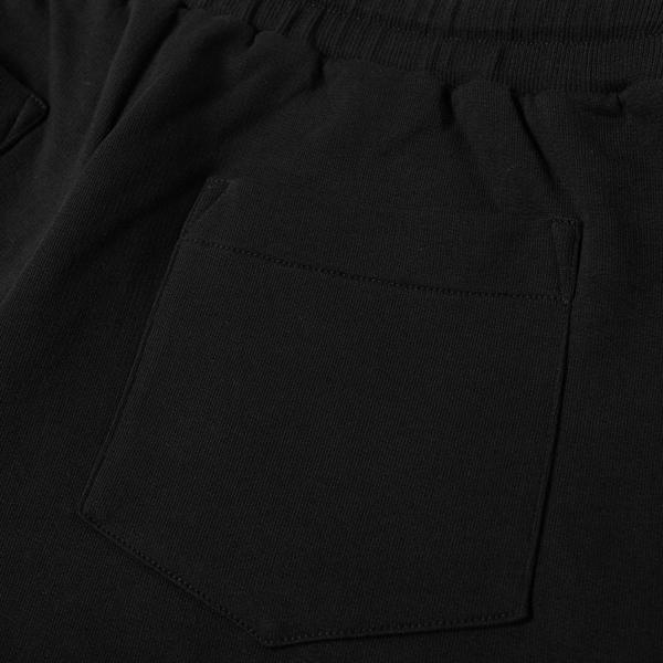 NWT KENZO Black Blue Polar Fleece Sweatpants Joggers Monogram Pants L MSRP:  $545
