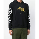 KENZO Jumping Tiger Hoodie, Black-OZNICO