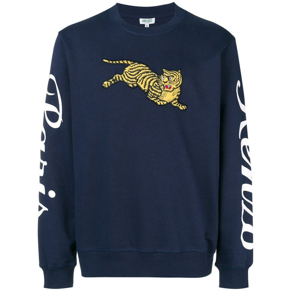 KENZO Jumping Tiger Sweatshirt, Ink-OZNICO