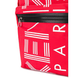 KENZO Large Sport Backpack, Medium Red-OZNICO