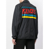 KENZO Logo Jacket, Black-OZNICO