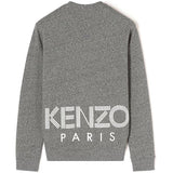 KENZO Logo Sweatshirt, Anthracite-OZNICO