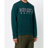 KENZO Logo Sweatshirt, Pine-OZNICO