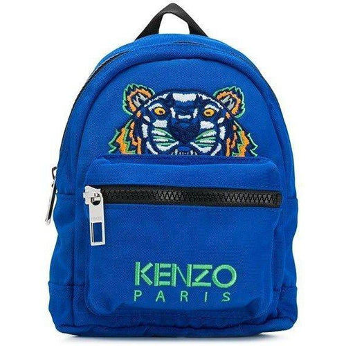 KENZO Mini Tiger Canvas Backpack, Cobalt-OZNICO