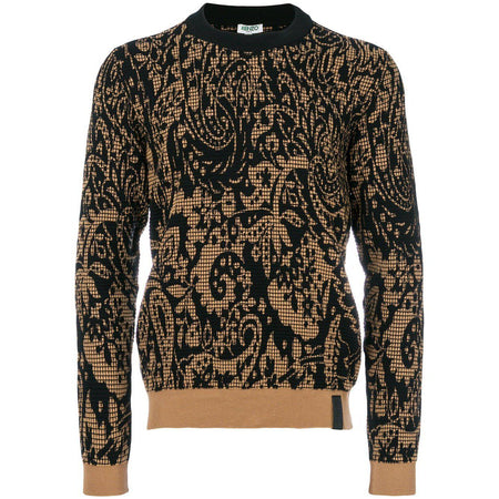 MOSCHINO Graphic Print Sweater, Black