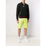 KENZO Paris Varsity Jacket, Black-OZNICO