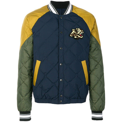 KENZO Tiger Bomber Jacket, Navy Blue-OZNICO