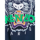 KENZO Tiger Zipped Hoodie, Ink-OZNICO