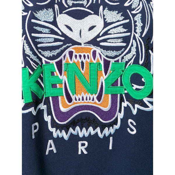 KENZO Tiger Zipped Hoodie, Ink-OZNICO