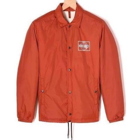 KENZO World Coach Jacket, Deep Orange-OZNICO