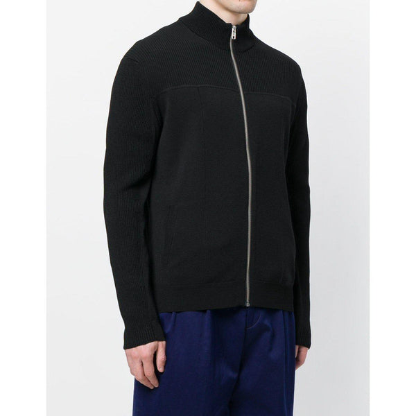 KENZO Zipped Cardigan, Black-OZNICO