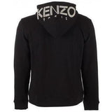 KENZO Zipped Hoodie, Black-OZNICO