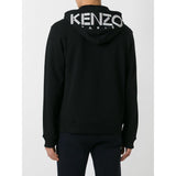 KENZO Zipped Hoodie, Black-OZNICO