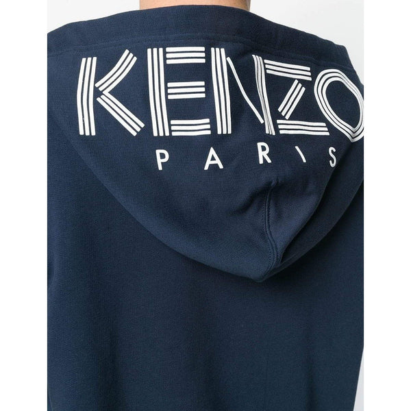 KENZO Zipped Hoodie, Ink-OZNICO