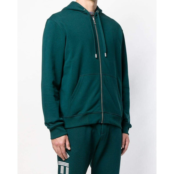 KENZO Zipped Hoodie, Pine-OZNICO