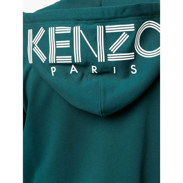 KENZO Zipped Hoodie, Pine-OZNICO