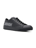 LANVIN Low-Top Logo Sneakers, Black-OZNICO