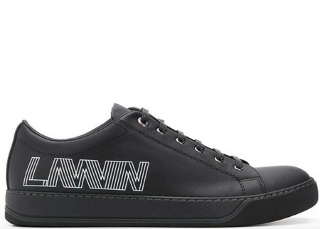 VERSACE Sports Shoe Calf Leather, Black