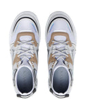 LANVIN Neoprene Diving Sneaker, White/ Light Grey-OZNICO