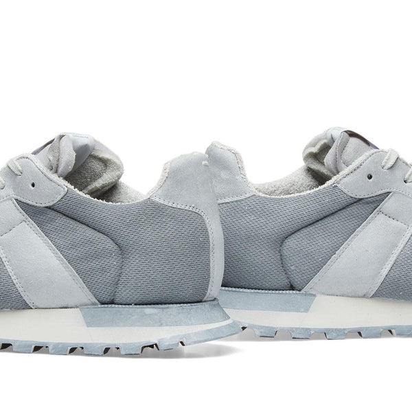 MAISON MARGIELA 22 Painted Retro Runner Sneaker, Grey/ White-OZNICO