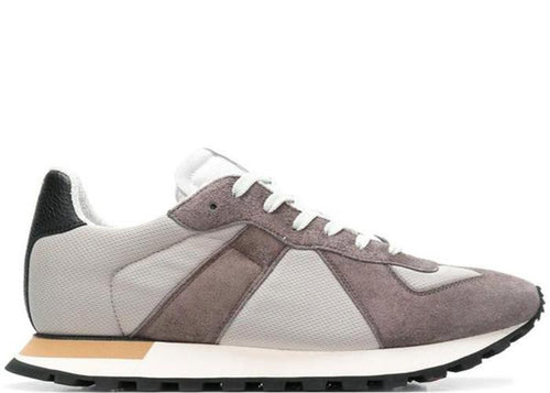 MAISON MARGIELA 22 Retro Runner Sneaker, Sand/ Grey-OZNICO