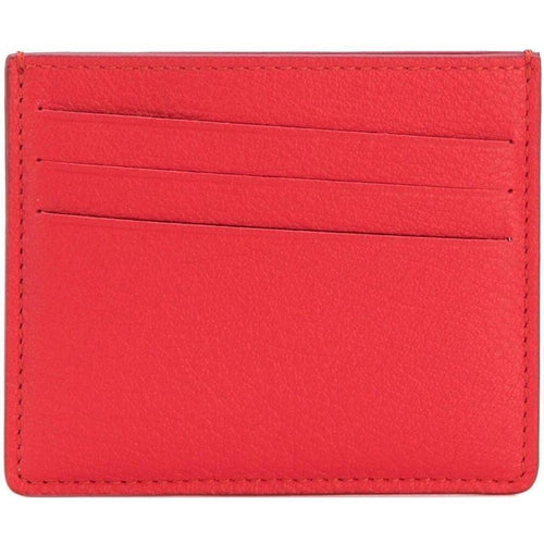 MAISON MARGIELA Credit Card Holder, Red-OZNICO