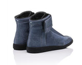 MAISON MARGIELA Men's Future High-Top Sneakers, Navy Glitter-OZNICO