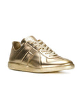 MAISON MARGIELA Replica Low Trainer, Metallic Gold-OZNICO
