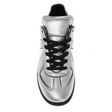 MAISON MARGIELA Replica Low Womens Trainer, Silver-OZNICO