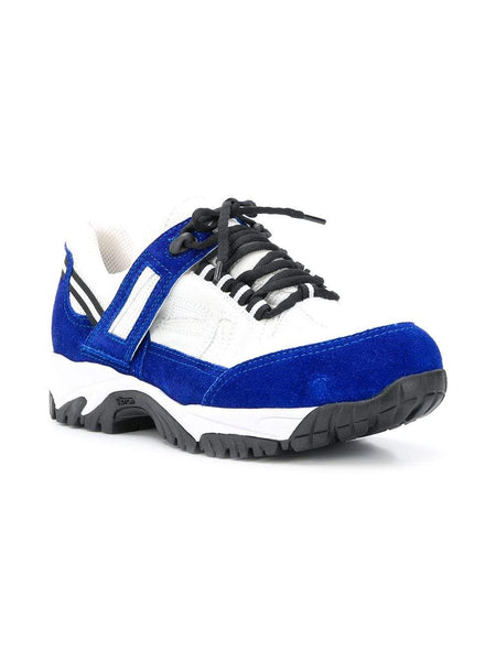 MAISON MARGIELA Security Sneakers, White/ Blue-OZNICO