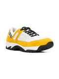 MAISON MARGIELA Security Sneakers, White/ Yellow-OZNICO