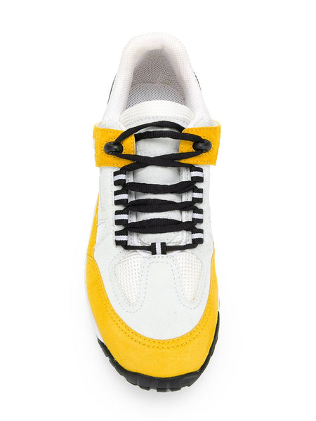 MAISON MARGIELA Security Sneakers, White/ Yellow
