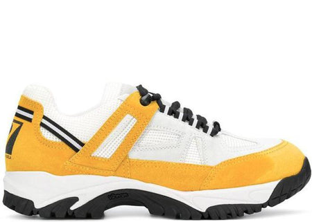 VERSACE EMBROIDERED GRECA SNEAKERS, White+Gold