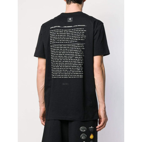MARCELO BURLON Alien Print T-Shirt, Black-OZNICO