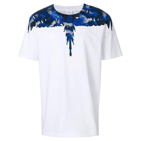 MARCELO BURLON Color Wings Crewneck, White/ Multi