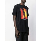 MARCELO BURLON Close Encounters Print T-Shirt, Black/ Multi-OZNICO