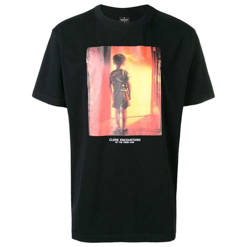 MARCELO BURLON Close Encounters Print T-Shirt, Black/ Multi-OZNICO