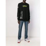 MARCELO BURLON Confidential Sweatshirt, Black/ Multi-OZNICO