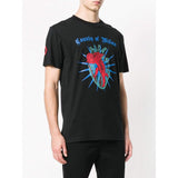 MARCELO BURLON Cupid Graphic Print T-Shirt, Black-OZNICO