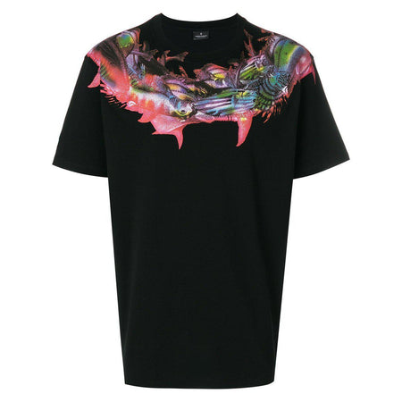 MARCELO BURLON Color Wings Crewneck, White/ Multi