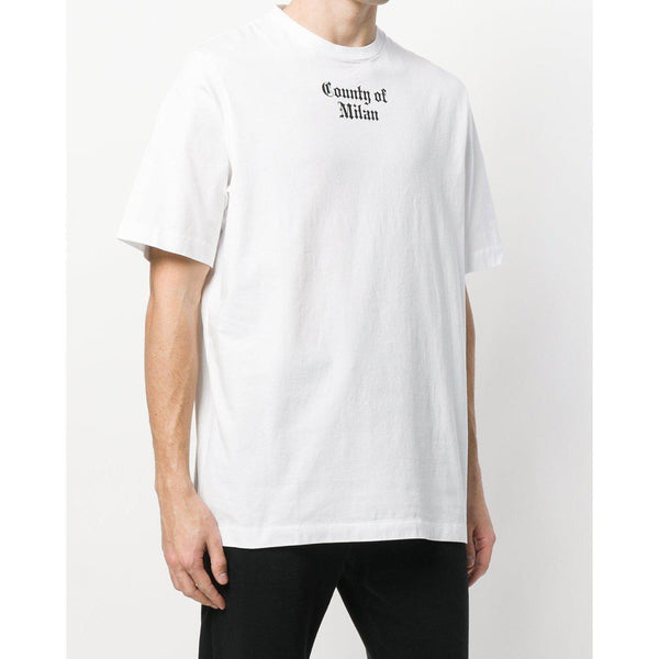 MARCELO BURLON Flags T-Shirt, White/ Multi-OZNICO