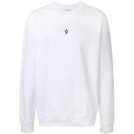 MARCELO BURLON Color Wings Crewneck, White/ Multi