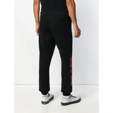 MARCELO BURLON Never Sleep Sweatpants, Black-OZNICO